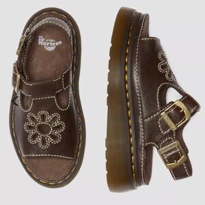 Dr. Martens Brown Dunnet Sandals